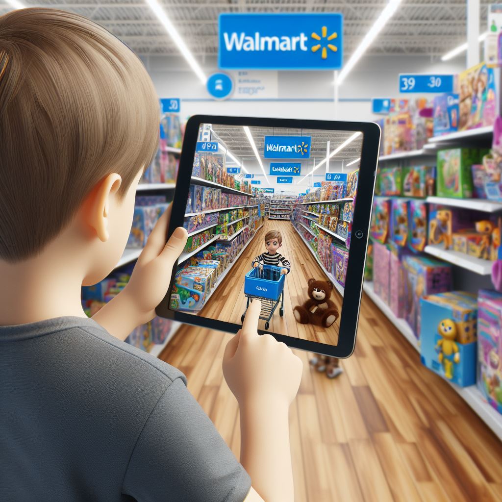 Walmart AR Toy Shopping Experience
